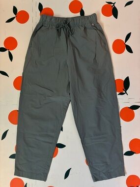 CALIA by Carrie Underwood Cropped Drawstring Ankle Pants - Teal